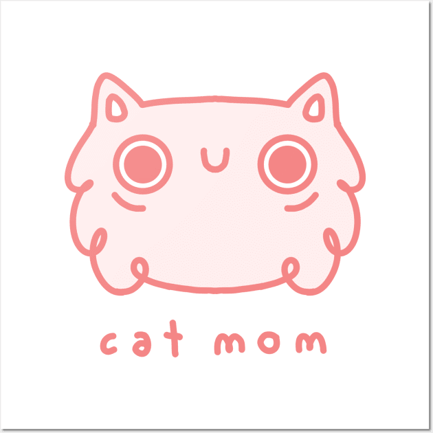 cat mom Wall Art by odsanyu